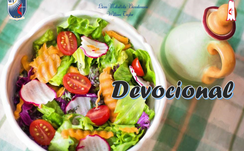 Devocional «COMER LAS VERDURAS»